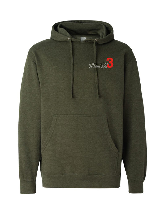 Limited Edition Dark Green KOH Grey Hoodies (independent brand)